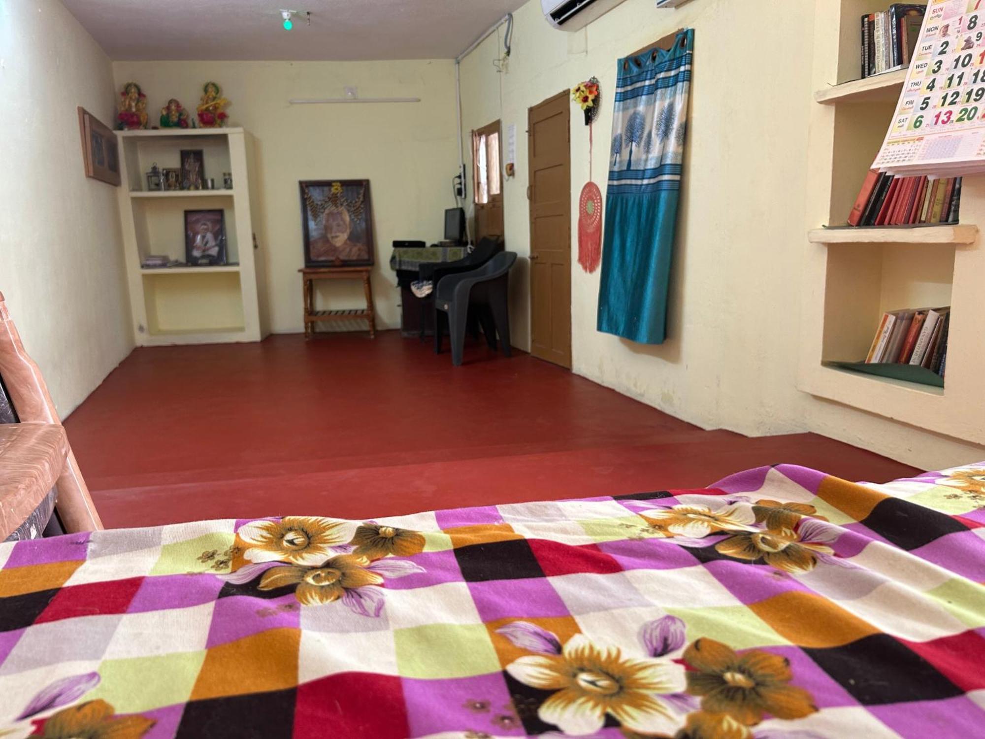 Ferienwohnung Uman Garden House Tiruvannāmalai Exterior foto